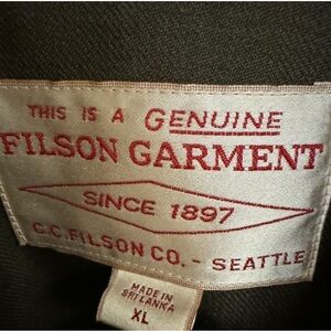 Filson Seattle ❤️Cruiser-wool-Black XL